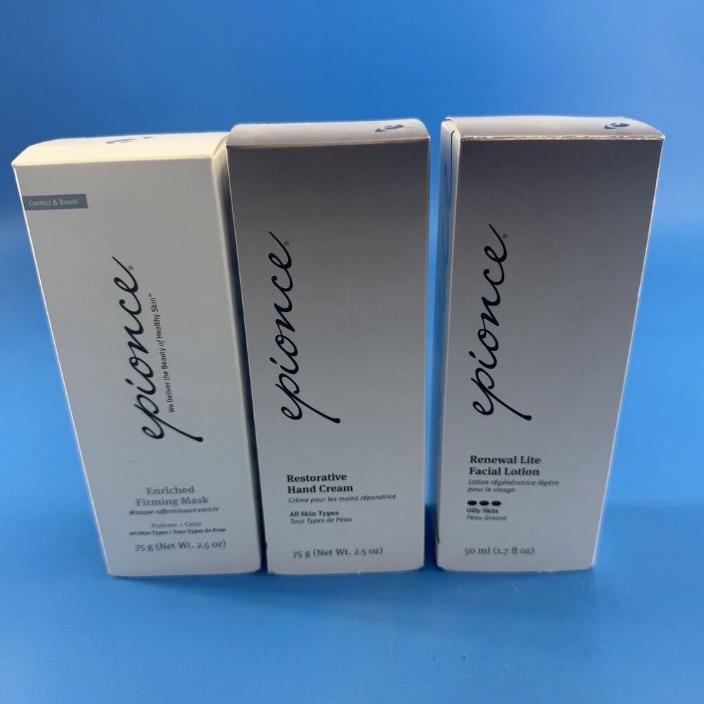 Epionce Renewal Facial Lotion Lite 50ml 1.7oz Oily Skin Hand Cream Mask EXPIRED